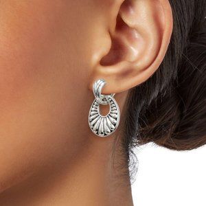 LAGOS Sterling Silver Chi Chi Oval Drop Earrings